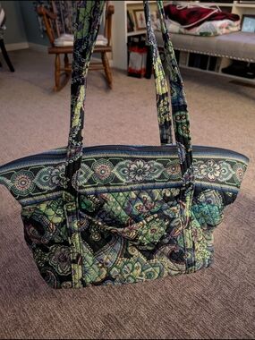 Vera Bradley Quilted Paisley Duffel Bagn